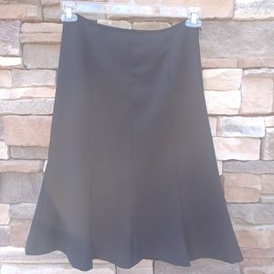 Apostrophe Stretch Sz 4 Black Fit Flare skirt
